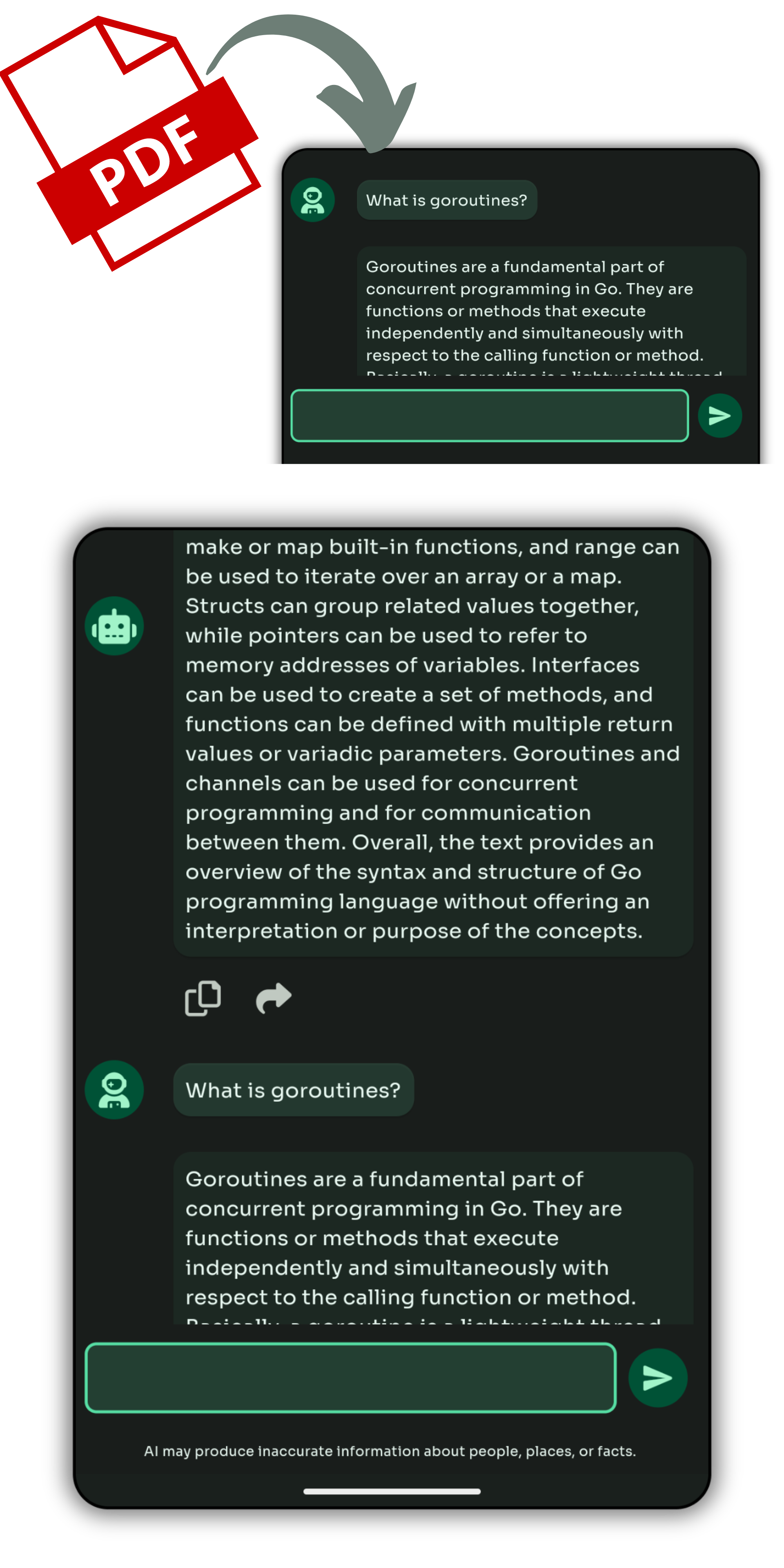 voice selection page